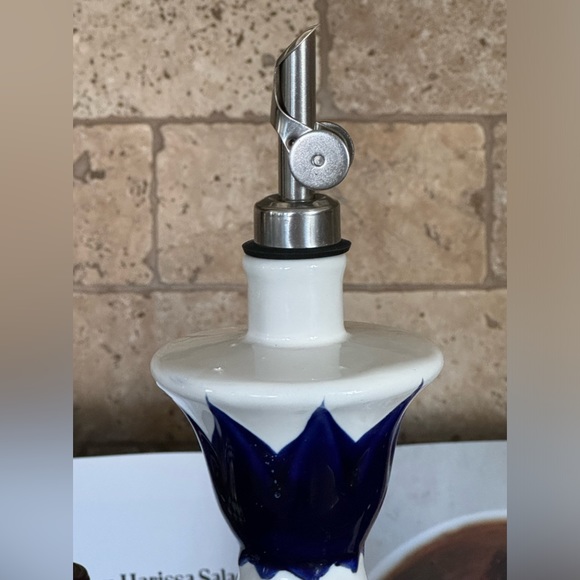 Oil Dispenser handcrafted from repurposed Clase Azul Reposado rare empty bottle. - Picture 5 of 9